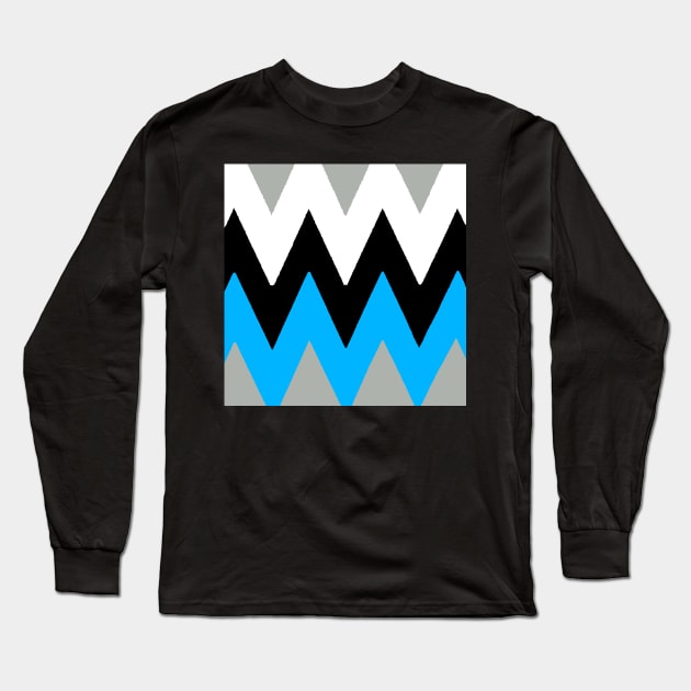 Chevron Long Sleeve T-Shirt by Overthetopsm